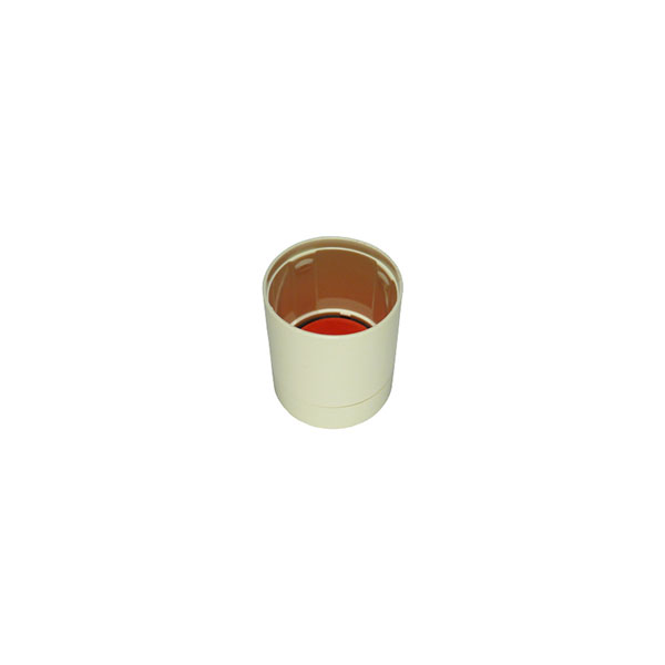 シャチハタ・データーネームEX15号アイボリーキャップ・インク色：赤[XGL-15PC2-R]／商品コード:26912